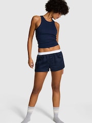 Victoria's Secret PINK Noir Navy Logo Pyjama Bottoms - Image 1 of 2