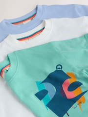 Paul Smith Junior Graphic T-Shirts 3 Pack - Image 8 of 8
