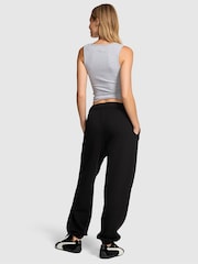 Victoria's Secret PINK Pure Black Fleece Joggers - Image 2 of 2