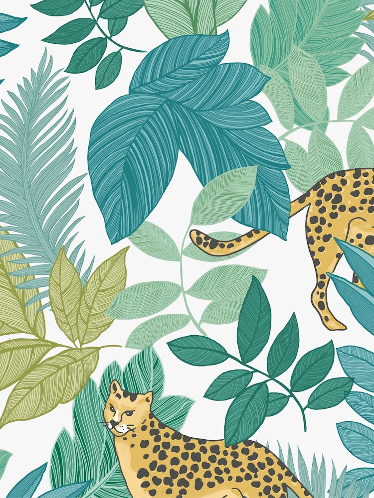 Graham & Brown Day Envy Cheetin 10M Wallpaper - Image 2 of 3