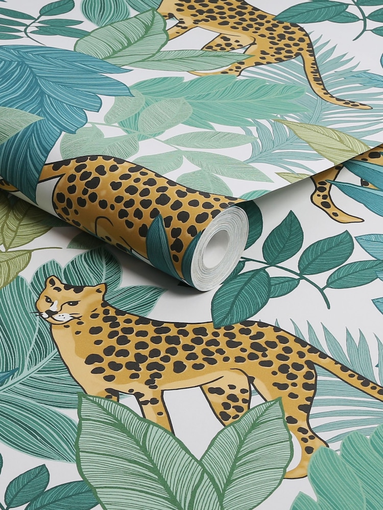 Graham & Brown Day Envy Cheetin 10M Wallpaper - Image 3 of 3