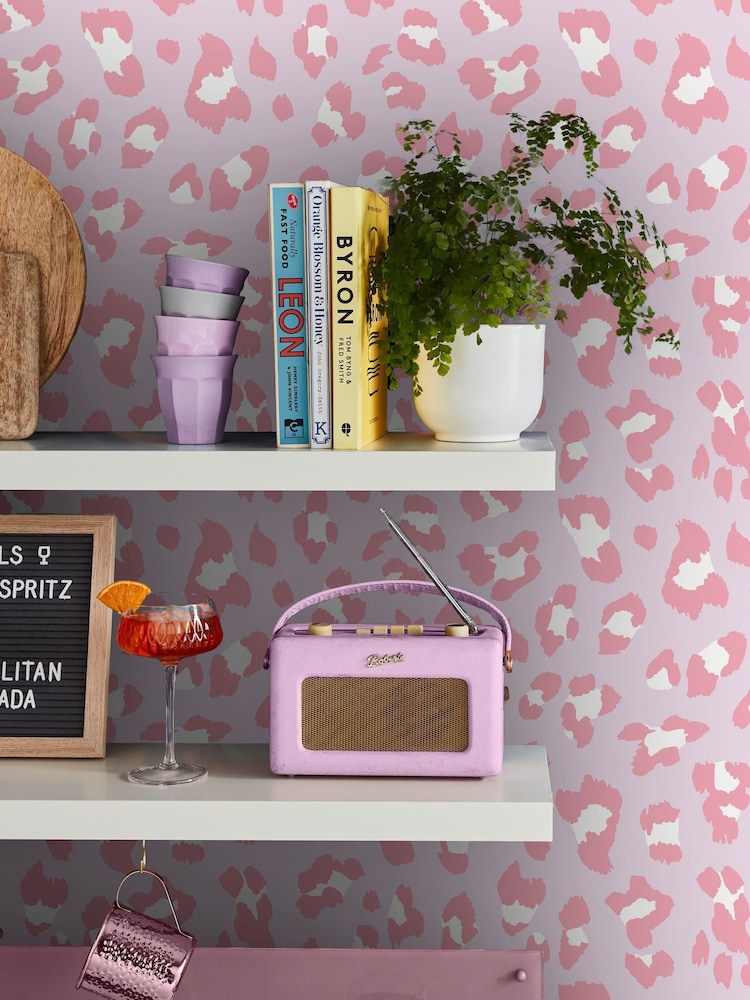 Graham & Brown Candyfloss Envy Big Cat 10M Wallpaper - Image 1 of 3