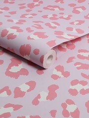 Graham & Brown Candyfloss Envy Big Cat 10M Wallpaper - Image 3 of 3