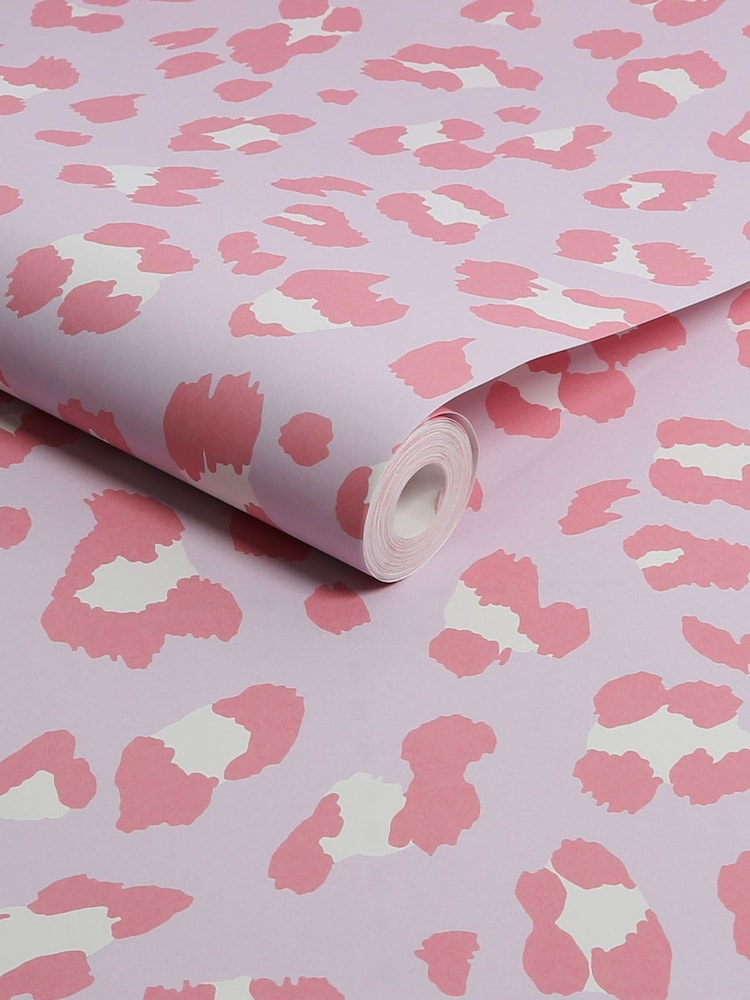Graham & Brown Candyfloss Envy Big Cat 10M Wallpaper - Image 3 of 3
