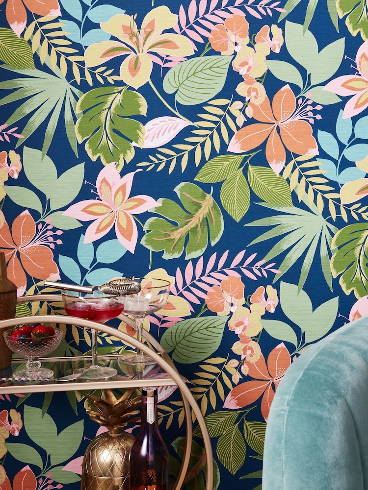 Graham & Brown Night Envy So Exotic 10M Wallpaper - Image 1 of 4
