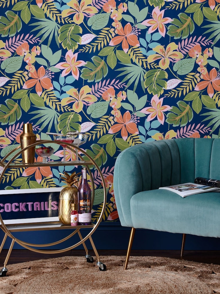Graham & Brown Night Envy So Exotic 10M Wallpaper - Image 2 of 4