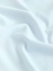 Ice Blue Regular Fit Essential Crew Neck Cotton T-Shirt - Image 7 of 7