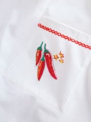 Never Fully Dressed Pink Chilli Tile T-Shirt Short Pyjamas Set - Image 7 of 9