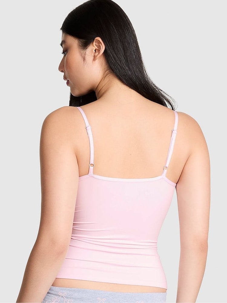 Victoria's Secret PINK Pink Tulip Cami Top - Image 2 of 2 Victoria's Secret PINK Pink Tulip Cami Top - Image 2 of 2