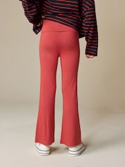 Vermelho ferrugem - Leggings Flare Dobráveis (3-16anos) - Imagem 2 de 8