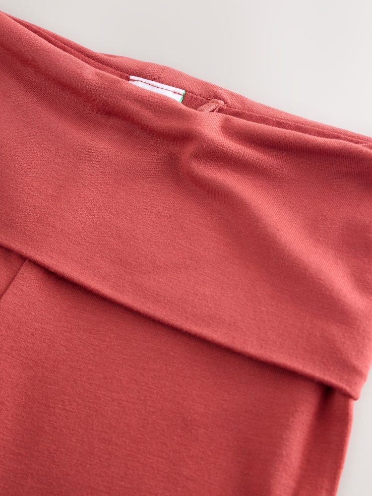 Vermelho ferrugem - Leggings Flare Dobráveis (3-16anos) - Imagem 8 de 8