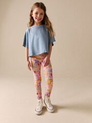 Multi Pets Doodle Leggings (3-16yrs) - Image 1 of 4