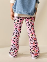 Roz cu model - Flare Colanți (3-16ani) - Imaginea 3 din 3