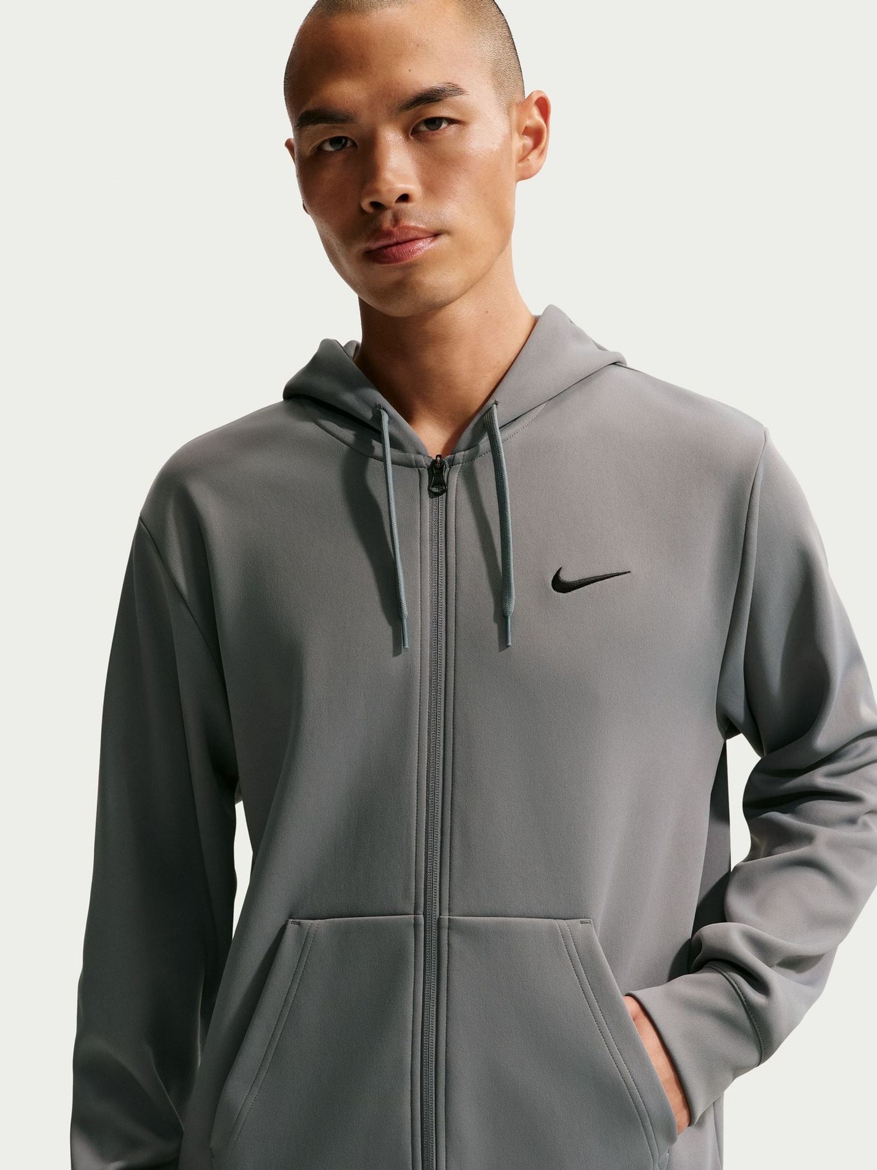 nike men's flex zip training hoodie