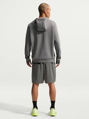 Nike Smoke Grey Dri-FIT Flex Hyverse Full Zip Training Hoodie - Image 2 of 5