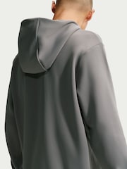 Nike Smoke Grey Dri-FIT Flex Hyverse Full Zip Training Hoodie - Image 4 of 5