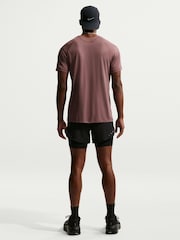 Nike Brown Stride Dri-FIT ADV Running T-Shirt - Image 2 of 5
