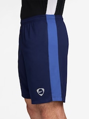 Nike Blue Dri-FIT Academy Graphic Training Shorts - Image 3 of 7