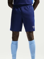 Nike Blue Dri-FIT Academy Graphic Training Shorts - Image 5 of 7