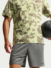 Gri fumuriu - Nike Dri-FIT Flex 7 Inch Totality Training Shorts - Imaginea 3 din 5