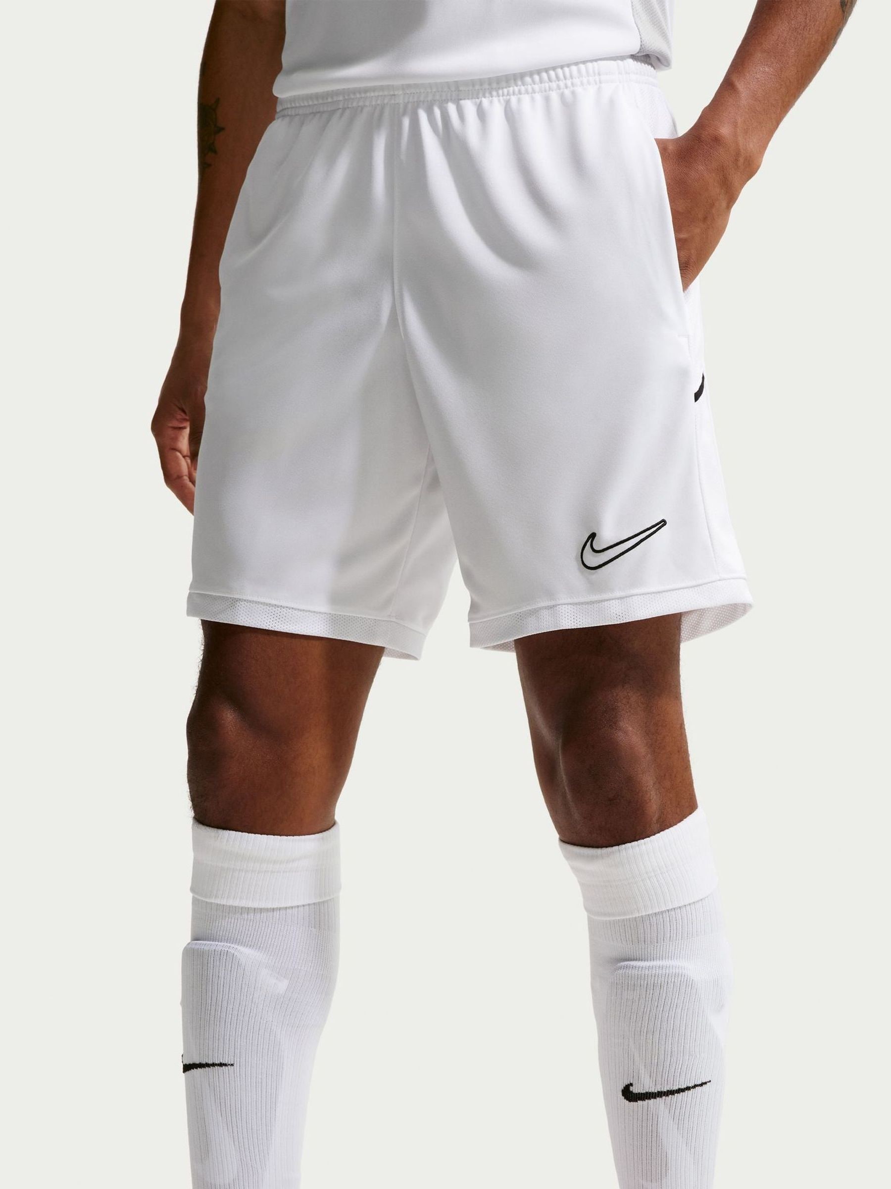 nike training shorts white