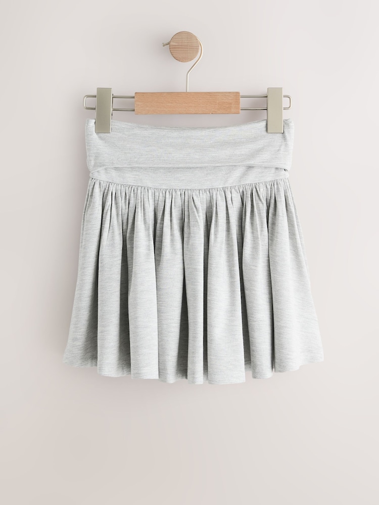 Grey Foldover Skirt (3-16yrs) - Image 1 of 4