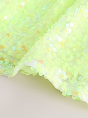 Amarillo fluorescente - Falda de lentejuelas (3-16 años) - Imagen 6 de 7