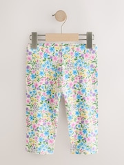 Galben/Floral - Jambiere decupate (3-16ani) - Imaginea 5 din 8