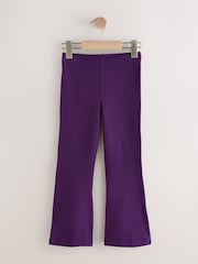 Pink/Purple/Graffiti 4 Pack Flared Leggings (3-16yrs) - Image 3 of 8