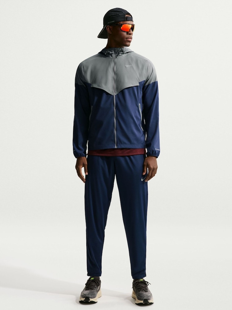 Nike Smoke Grey Impossibly Light Windrunner Running Jacket - Image 1 of 7