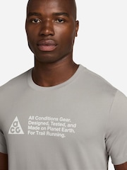 Nike Grey ACG Dri-FIT Graphic T-Shirt - Image 3 of 3