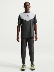 Nike Black White Sportswear Running Joggers - Image 1 of 6