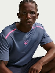 Nike Diffused Blue Sportswear Running T-Shirt - Image 5 of 6