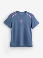 Nike Diffused Blue Sportswear Running T-Shirt - Image 6 of 6