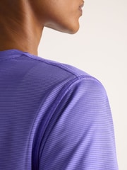 New Balance Purple Sports Essentials T-Shirt - Image 4 of 6