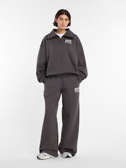 New Balance Black Reimagined Wide Leg Joggers - Image 4 of 7