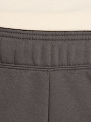 New Balance Black Linear Heritage Barrel Leg Joggers - Image 7 of 8