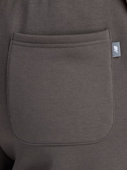 New Balance Black Linear Heritage Barrel Leg Joggers - Image 8 of 8