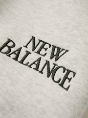 New Balance Grey Trackside Fleece Barrel Joggers - Image 7 of 7
