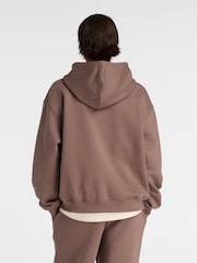 New Balance Brown Essentials Hoodie - Image 2 of 6