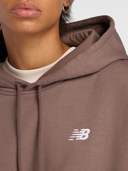 New Balance Brown Essentials Hoodie - Image 5 of 6