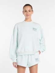 New Balance Mint Green Womens Reimagined Crew Sweat Top - Image 1 of 6