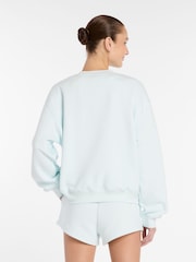 New Balance Mint Green Womens Reimagined Crew Sweat Top - Image 2 of 6
