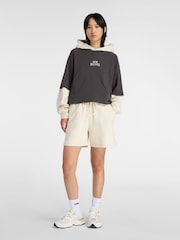 New Balance Brown Linear Heritage Raglan T-Shirt - Image 5 of 6