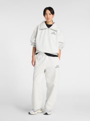 New Balance Green Linear Heritage Half Zip Top - Image 2 of 9