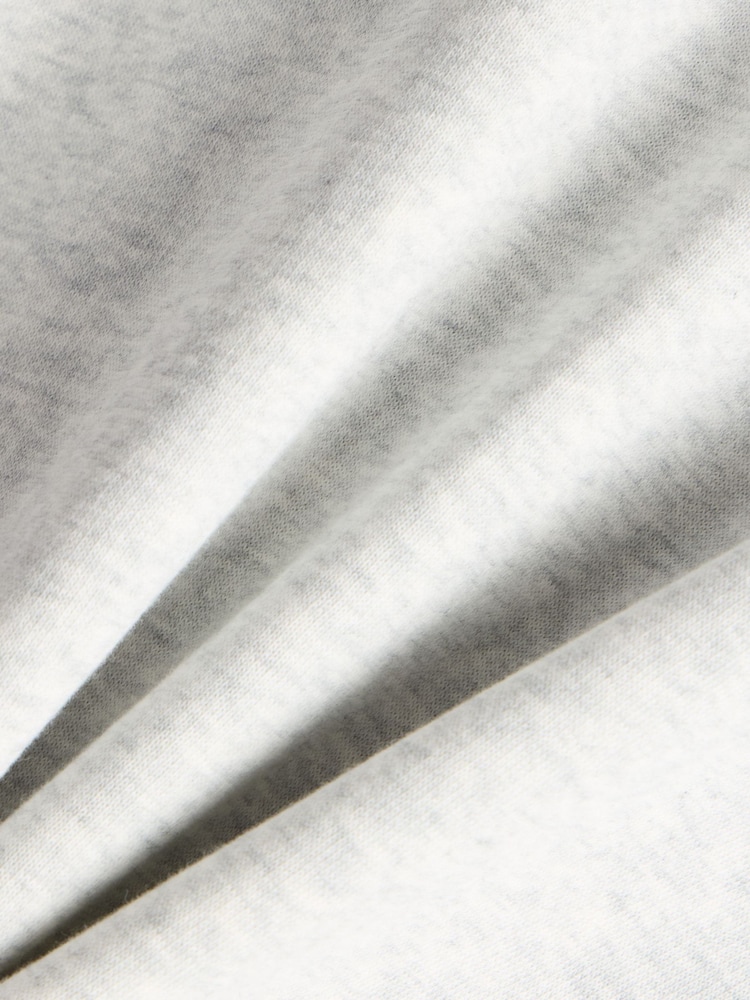 New Balance Grey Trackside Fleece Half Zip - Image 8 of 8