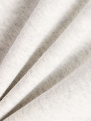 New Balance White Linear Heritage Hoodie - Image 8 of 8