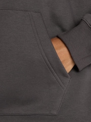 New Balance Brown Reimagined Longline Hoodie - Image 3 of 7