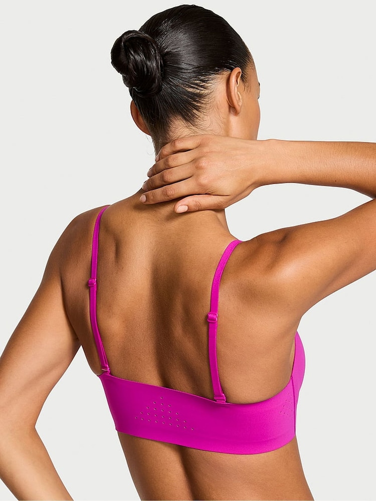 Victoria's Secret Berrylicious Purple VSX Featherweight Light™ Sports Bra - Image 2 of 3