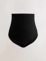Black/Pink Full Brief Maternity Short Knickers 2 Pack - Image 6 of 10